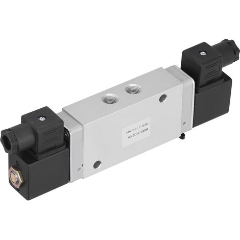 2-Positionen-5-Wege-Magnetventil, elektronisch gesteuert, Industriebedarf, G1/4 Zoll, 2636200DC, 24 V (1/5)