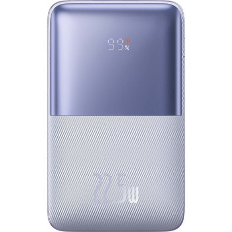Powerbank Baseus Bipow Pro 20000mAh 22,5W lila mit USB Typ A - USB Typ C 3A 0,3m Kabel (PPBD030005)