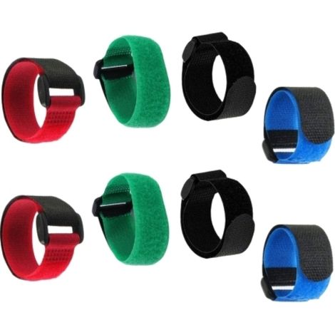 collares anticanto para gallos, de nailon ajustable, reducción de ruido, 4 colores, firmes (1/5)