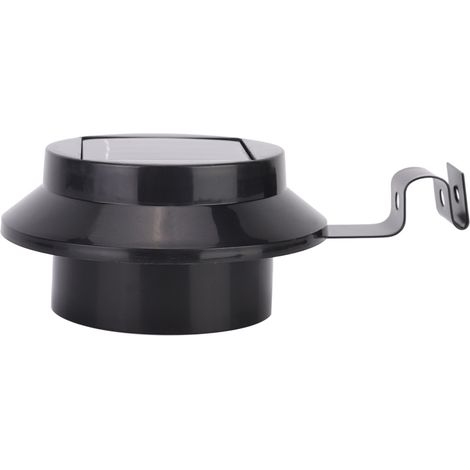 Solarbetriebene 3-LED-Gartenleuchte für den Außenbereich, wasserdicht, für Zaun, Rasen und Garten (1/5)
