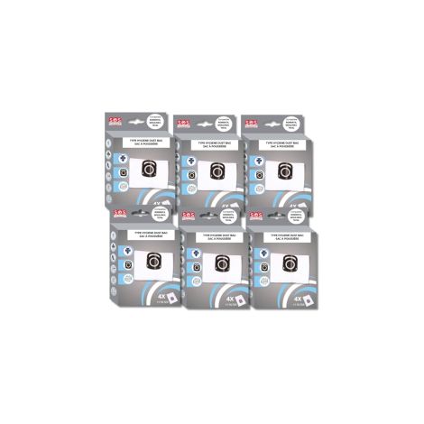 Spirateur per sacca per polvere + 1 micro-filtro Forza di silenzio Rowenta compatibile, Moulinex Rowenta ZR003901 equivalente Per aspirapolvere tirocinanti
(