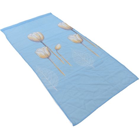 Voilage Fleurs Déco Style INS Filtre Lumière Rideau Voile pour Salon Chambre (1/5)
