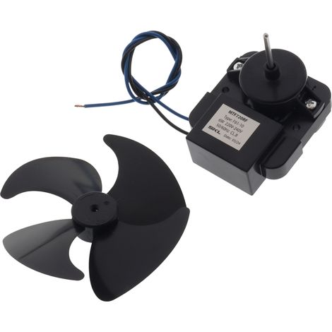Motore ventilatore F61-10 6W 220V con ventola 100mm universale per frigorifero (1/3)