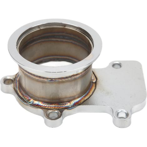 V-Band 5-Loch-Turboflanschadapter für Cummins Holset WH1C HX35, Austauschsatz, hochbelastbarer Stahl, turboladerkompatibel, luftdichte Passform. (1/5)