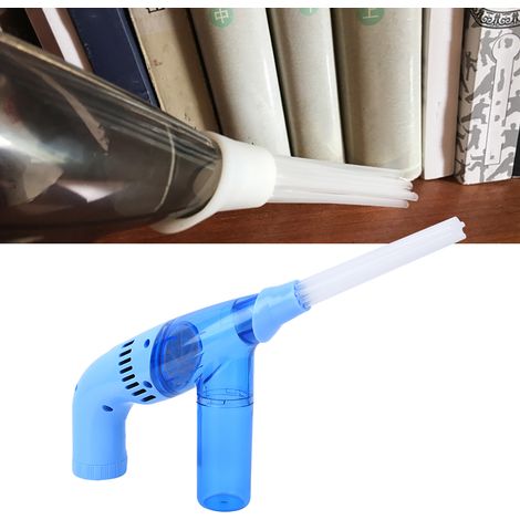 Handstaubsauger, tragbarer, kabelloser Staubfänger für Zuhause und Büro, Blau (1/5)