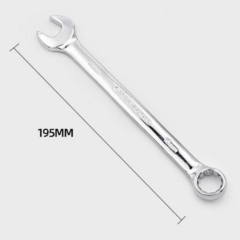 Clé mixte 15 mm, 1 pièce, argent (1/4)