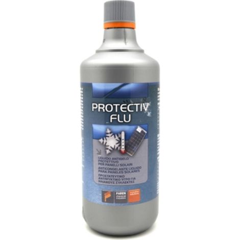 LIQUIDO ANTIGELO PROTETTIVO PER PANNELLI SOLARI "PROTECTIV FLU" lt. 1 FAREN (1/2)