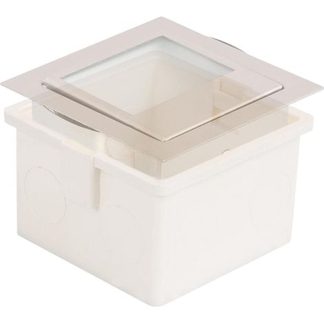 Caja Empotrable Especial Balizas 70x70x45 mm Blanco