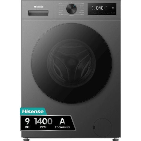 Hisense WF1I9042BTP2 lavadora Carga frontal 9 kg 1400 RPM Negro