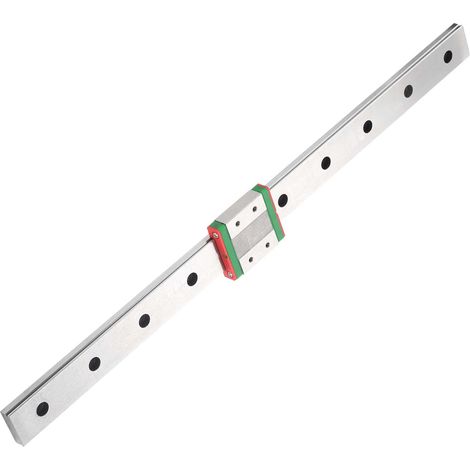 Glissière linéaire en acier inoxydable, bloc coulissant élargi pour équipement automatique MGW12C-400-1R (1/5)