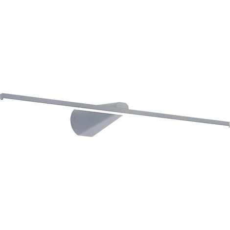 bellini lampada da parete 8,5w led 820lm 4000k l.88,8xw.12,5xh.5,6cm in cromo (1/2)