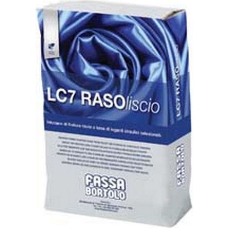 5PZ FASSA LC7 RASOLISCIO INTONACO DI FINITURA IN POLVERE - kg.4 in sacco