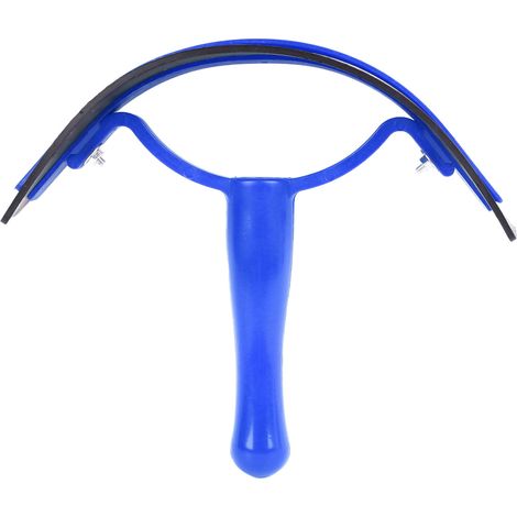 Grattoir à sueur pour chevaux, professionnel, efficace et confortable à utiliser, pour le bain des chevaux, bleu royal (1/5)
