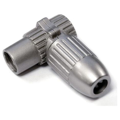 CONECTOR ANTENA COAXIAL HEMBRA ACODADO MET
