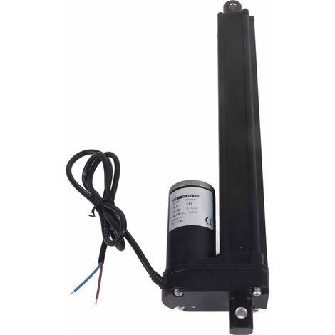 Actionneur linéaire électrique 3500 N à grande vitesse et faible niveau sonore, IP54, tige de poussée linéaire pour équipements industriels, 250 mm / 9,8 pouces (1/5)
