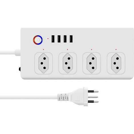 WLAN-Fernbedienungs-Steckdosenleiste mit USB-Anschluss für intelligente drahtlose Ausgänge im Homeoffice