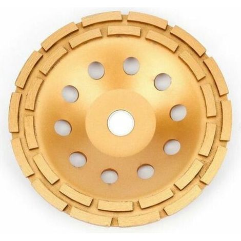 Diamant Meule 230 x 22,2 mm - Turbo Diamant Meule Boisseau pour Béton, Granit, Pierre,1260g