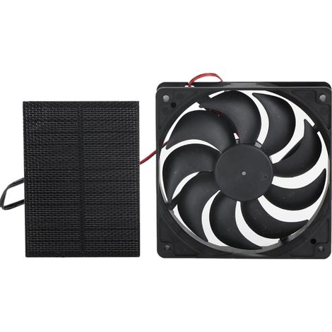 Kit Ventilateur Solaire 3W – SdB/Niche Animal – Écologique – Économique – Facile – Énergie Solaire (1/5)