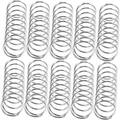 CSPARKV 20Pièces Ressorts de Compression pour Sécateurs de Réparation et Maintenance pour Élagage Ressorts Petits pour Outils de Jardinage et Ciseaux de Précision