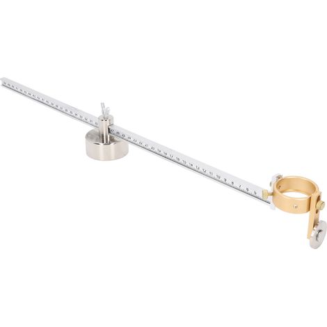 Guide circulaire de torche de découpe Plasma, échelle claire de 50cm, rouleau de coupe réglable en alliage d'aluminium, boussole de roue (1/5)