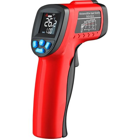 SABIR Haute précision cuisson maison thermomètre pistolet cuisine industrie thermomètre infrarouge température de l'huile et de l'eau thermomètre multifonction MNS (1/4)