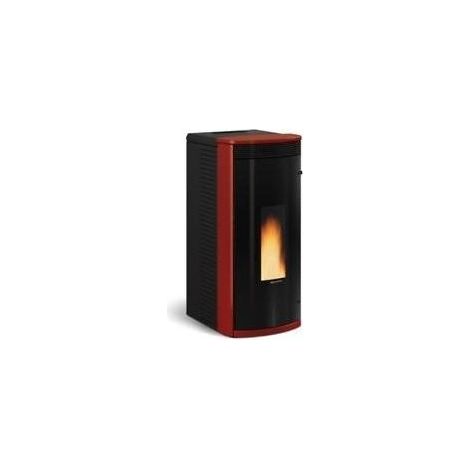 La Nordica Sibilla Plus. Posizionamento dell'apparecchio: Libera installazione, Colore del prodotto: Nero, Bordeaux, Capacità della tramoggia: 15 kg. Tipo di alimentazione: Pellet, Adatto... - 1280750