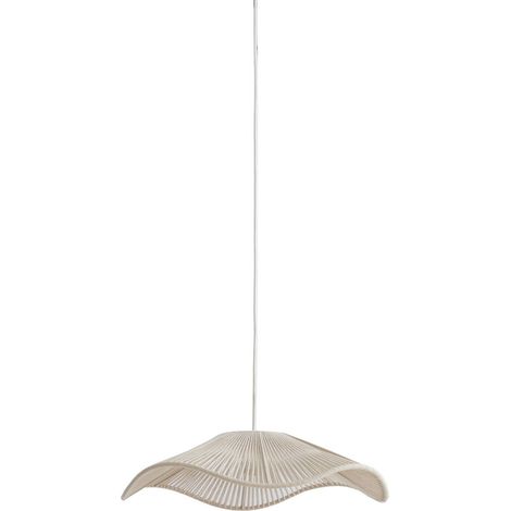 Light & Living - hängeleuchte - Rafa - beige - baumwolle - Ø 50cm