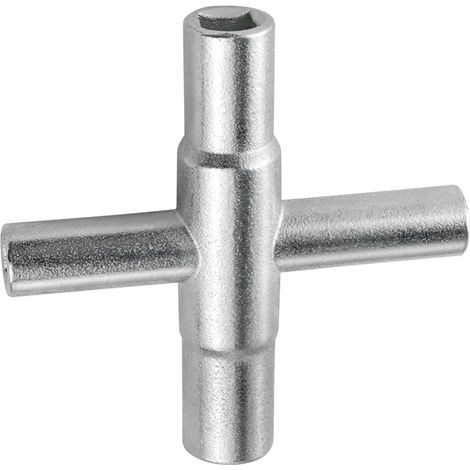 Clé de robinet à 4 voies (1/3)