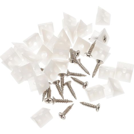 de 100 équerres d angle en plastique pour meubles vis