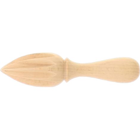 Presse-agrumes En Bois - 1 Pièce - Hêtre Naturel - Extraction Optimale - Cuisine Quotidienne - 15 Cm (1/3)