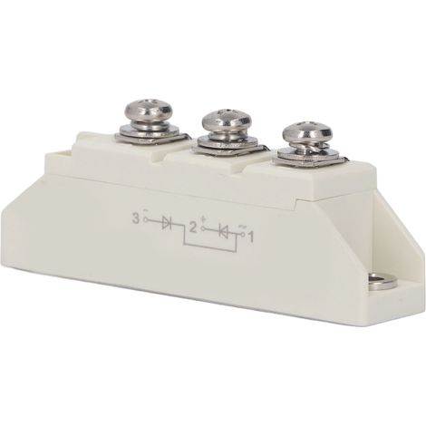 Module redresseur à pont de diodes 1600 V 100 A à 3 bornes pour alimentation secteur avec interrupteur. (1/5)