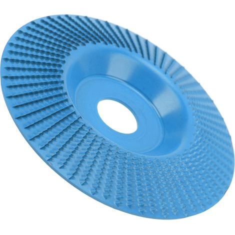 Disque à meuler en carbure de tungstène résistant à l'usure, 125 mm, pour le travail du bois, bleu (1/5)