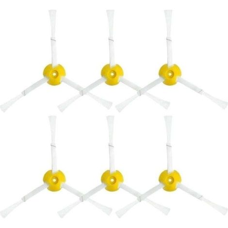 Brosse Latérale Pour Aspirateur Robot Compatible Série Roomba 800 900 860 870 880 890 966 980 Lot 6 Pièces (1/4)