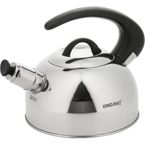 Hervidor de acero Kinghoff con silbato, 1,8 L, KH-3250 (1/4)
