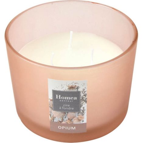 Bougie Verrine Parfumée "Essentiel II" 11cm Opium (1/3)