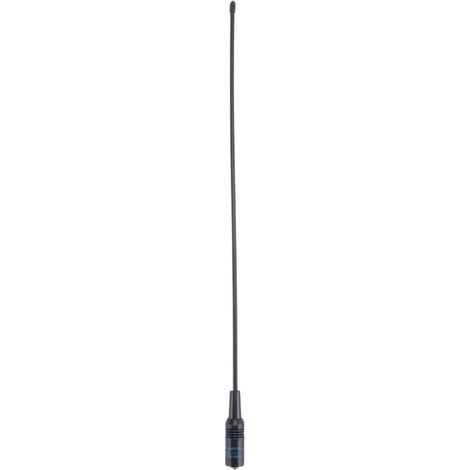 Par de antenas BNC VHF/UHF para walkie-talkies, compatibles con antenas de radio principales. (1/4)