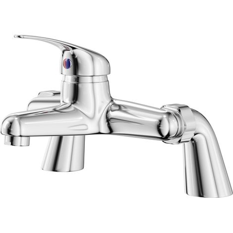 Wholesale Domestic Riviera Polished Chrome Bath Filler Tap (1/5)