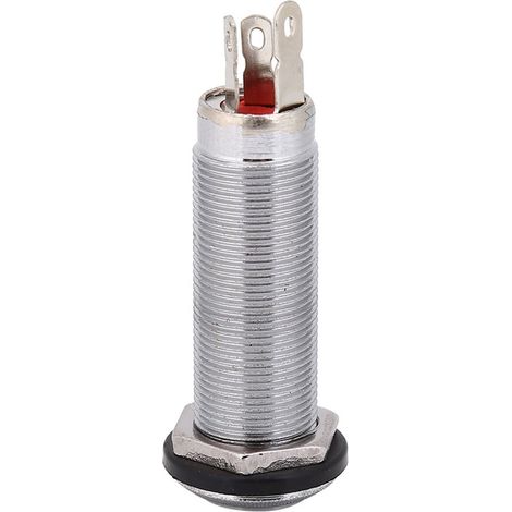 Fiche Jack 1/4" Connecteur Cylindre Fileté pour Guitare Électrique Basse Argent (1/5)