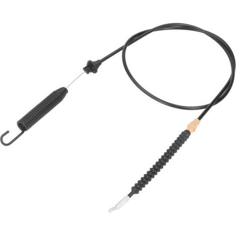 Cable d'engagement de pont avec ressort – Compatible tracteurs tondeuse série MTD 700 – Longueur 1500 mm (1/5)