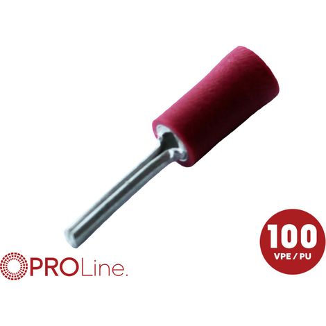 ACV 340015-1-0-p Cosse de câble partiellement isolé rouge 1 pc(s) Piece
