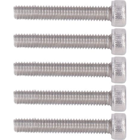 50 Stück Innensechskantschrauben mit Kegelkopf, verzinkter Stahl, M4, für Maschinenteile, Formenbefestigung, Klemmung, 2800-0004-0025 (1/5)