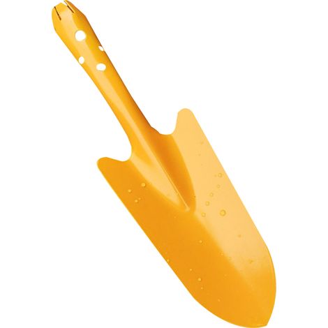 Petite pelle en fer pour planter des fleurs, pelle en fer épais avec manche en fer relié, outils de jardinage (1/5)