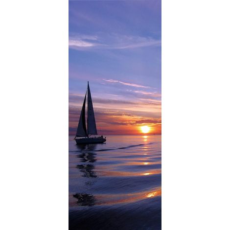 Türsticker – Selbstklebende Tapete – PVC – Sofort einsatzbereit – Wiederverwendbar – Klebefolie für Möbel – Wandsticker für Türen – Ideal für Wohnzimmer, Büro oder Schlafzimmer – 200 x 77 cm (1/5)