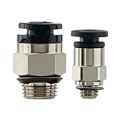 Connecteur mâle SMC H vers Mâle 1/8 pouce 4 mm ( Prix pour Sachet de 10 )