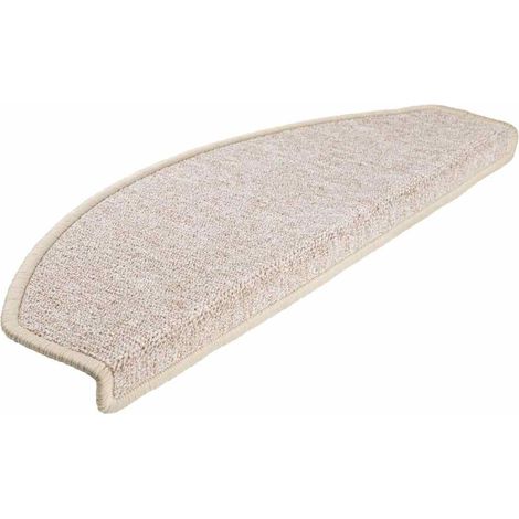 Maison Exclusive - Stufenmatten 30 Stk. 65x24x4 cm Taupe Halbrund
