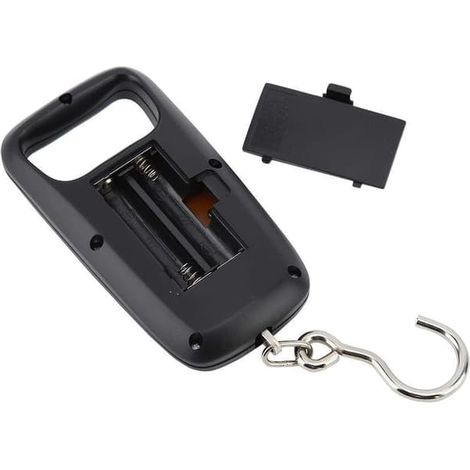 Bagagevåg 110lb/50kg, Bärbar Elektronisk Våg LCD Bakgrundsbelyst Digital Fiskvåg för Fiske, Väg Resväska, Resor, Hemmbruk