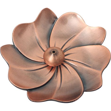 Brûleur d'encens pour bâtonnets d'encens, brûleur d'encens en alliage de bois de santal pour la maison, brûleur d'encens créatif de style antique, porte-encens