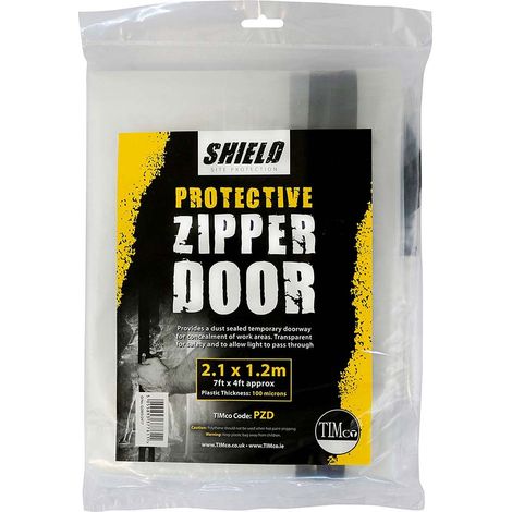 TIMCO Protective Zipper Doors - 2.1m x 1.2m (1/2)