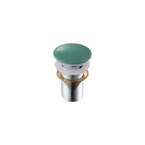 PILETTA CLICK-CLACK LAVABO FANCY CON TROPPO PIENO- Verde Foresta- DH- pezzi 1