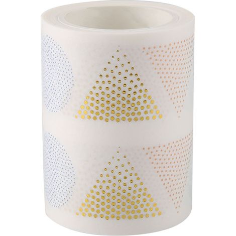 Album doré Washi Tape Livret Carnet DIY Ruban Adhésif Papier Étiquette Déco Scrapbooking (5) (1/5)
